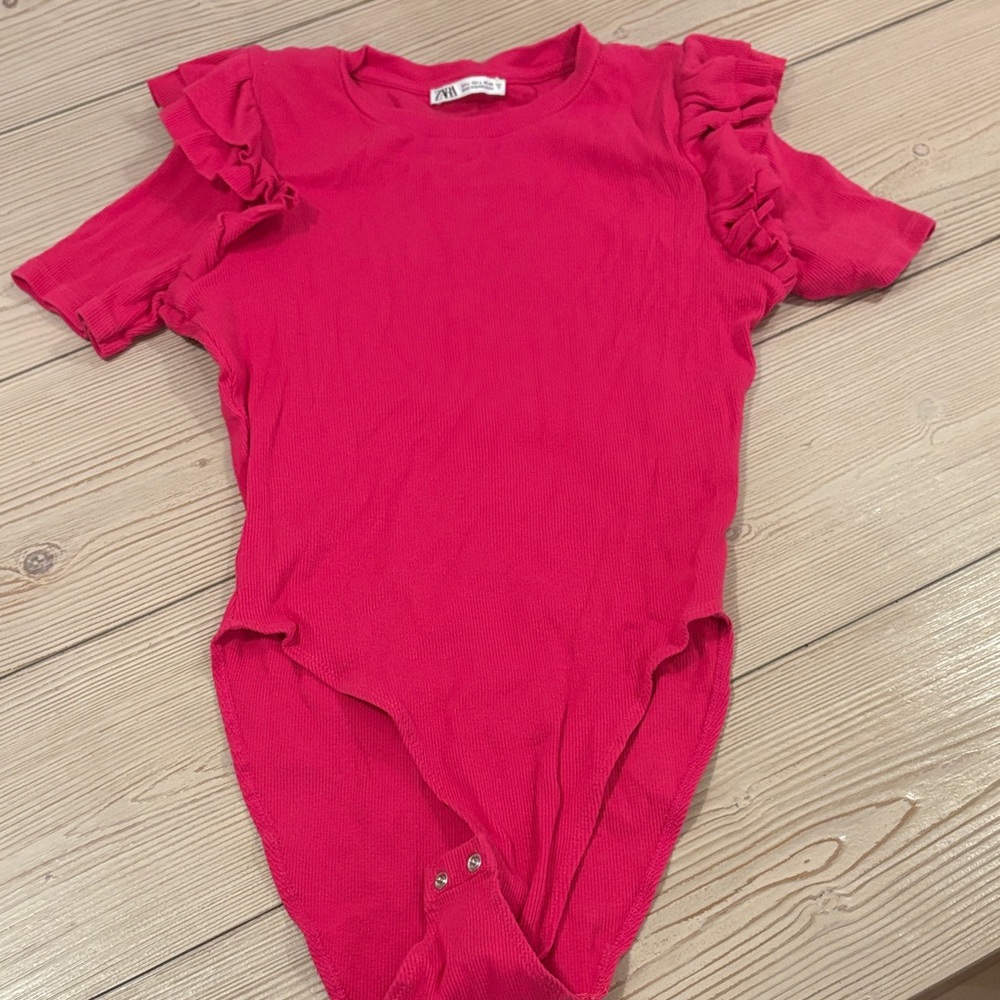 Zara Ruffle Bodysuit
